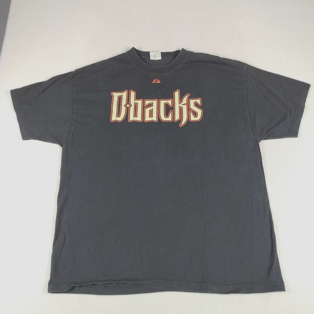 Arizona‎ Diamondbacks Shirt Mens 2XL MLB Baseball Upton 10 Majestic 2000s Tee
